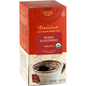 Teeccino Reishi Eleuthero French Roast Mushroom Herbal Tea