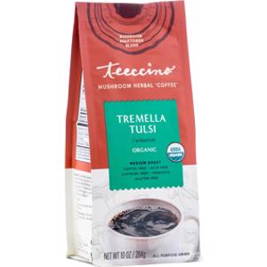 Teeccino Tremella Tulsi Cardamom Mushroom Herbal Coffee
