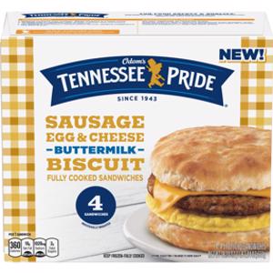 Tennessee Pride Sausage Egg & Cheese Buttermilk Biscuit