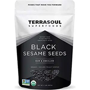Terrasoul Organic Black Sesame Seeds
