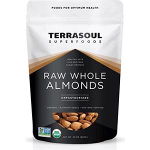 Terrasoul Organic Raw Whole Almonds