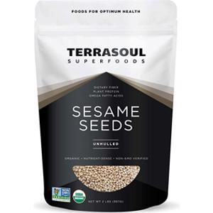 Terrasoul Organic Unhulled Sesame Seeds