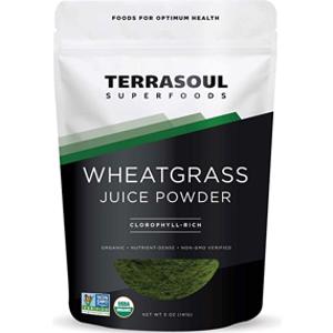Terrasoul Organic Wheat Grass Juice Powder
