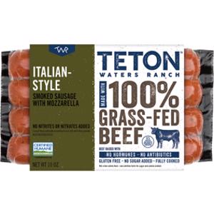 Teton Waters Ranch Italian-Style Smoked Sausage w/ Mozzarella