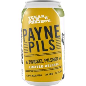 Texas Ale Project Payne Pilsner