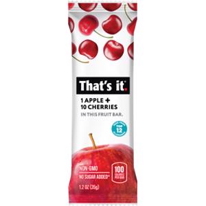 That's It Apple & Cherries Fruit Bar