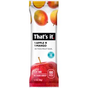 That's It Apple & Mango Fruit Bar