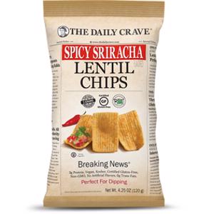 The Daily Crave Spicy Sriracha Lentil Chips