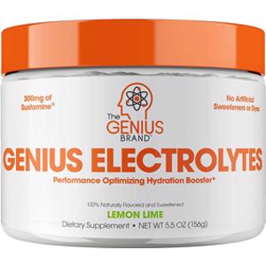 The Genius Brand Genius Electrolytes Lemon Lime