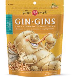 The Ginger People Gin Gins Spicy Turmeric Ginger Chews