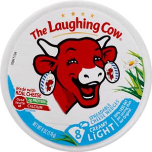 The Laughing Cow Creamy Light Cheese Wedges