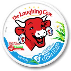 The Laughing Cow Creamy Light Spreadable Cheese