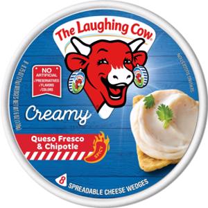The Laughing Cow Creamy Queso Fresco & Chipotle Cheese Wedges