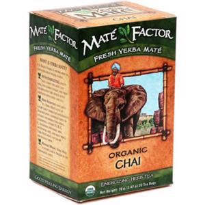 The Mate Factor Organic Chai Yerba Mate