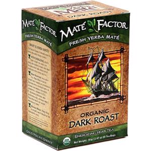 The Mate Factor Organic Dark Roast Yerba Mate