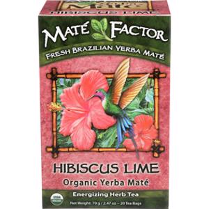 The Mate Factor Organic Hibiscus Lime Yerba Mate