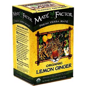 The Mate Factor Organic Lemon Ginger Yerba Mate