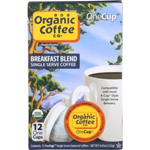 The Organic Coffee Co. Breakfast Blend Coffee Pods