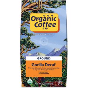 The Organic Coffee Co. Gorilla Decaf Ground Coffee