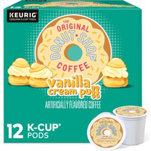 The Original Donut Shop Vanilla Cream Puff K-Cup Pods
