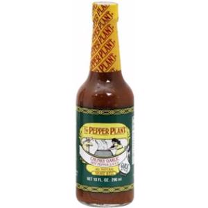 The Pepper Plant Chunky Garlic Hot Pepper Sauce