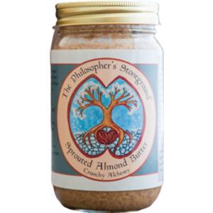 The Philosopher's Stoneground Crunchy Alchemy Sprouted Almond Butter