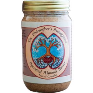The Philosopher's Stoneground Naked Crunchy Sprouted Almond Butter
