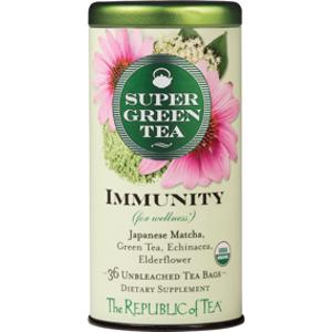 The Republic of Tea Organic Immunity Super Green Tea
