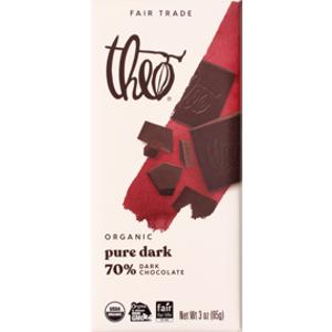 Theo 70% Pure Dark Chocolate