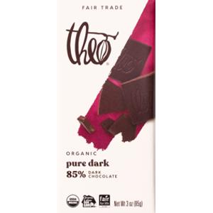 Theo 85% Pure Dark Chocolate