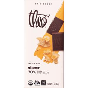 Theo Ginger 70% Dark Chocolate