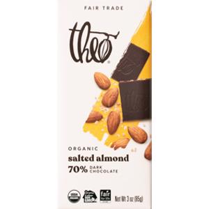 Theo Salted Almond Dark Chocolate