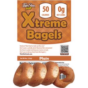 Thin Slim Foods Xtreme Bagels Plain
