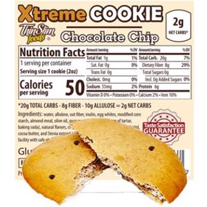 Thin Slim Foods Xtreme Cookie Chocolate Chip
