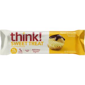think! Boston Creme Pie Sweet Treat High Protein Bar