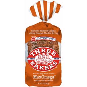 Three Bakers Max Omega Whole Grain Bread