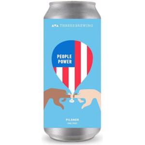 Threes People Power Plisner