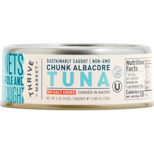 Thrive Market No Salt Chunk Albacore Tuna