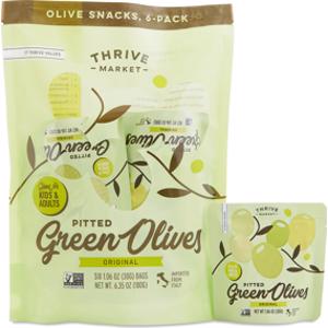 Thrive Market Original Pitted Green Olives
