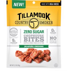 Tillamook Country Smoker Zero Sugar Jalapeño Cheddar Chophouse Bites