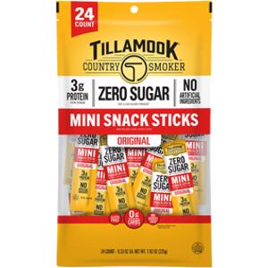 Tillamook Country Smoker Zero Sugar Original Mini Snack Sticks