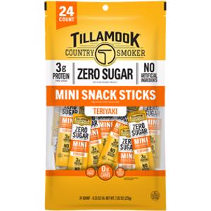 Tillamook Country Smoker Zero Sugar Teriyaki Mini Snack Sticks