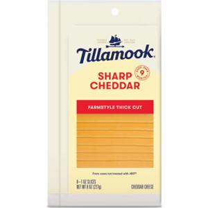 Tillamook Sharp Cheddar Cheese Slices