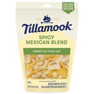 Tillamook Shredded Spicy Mexican Blend