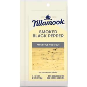 Tillamook Smoked Black Pepper Cheese Slices