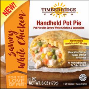 Timber Ridge Farms Savory White Chicken Pot Pie