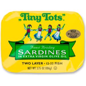 Tiny Tots Sardines in Extra Virgin Olive Oil