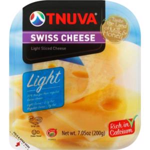 Tnuva Sliced Light Swiss Cheese