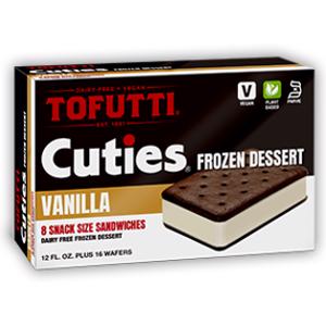 Tofutti Cuties Vanilla Frozen Dessert