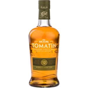 Tomatin Scotch Single Malt 12 Year Whiskey